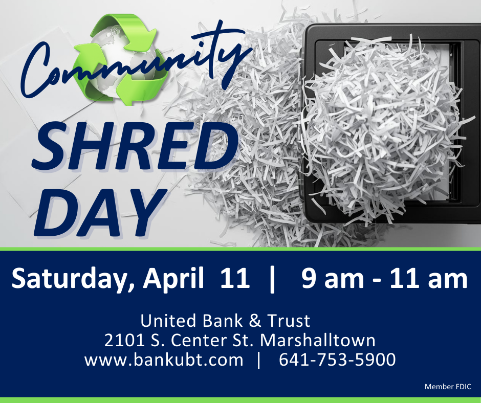 Community Shred Day - 2026 thumbnail