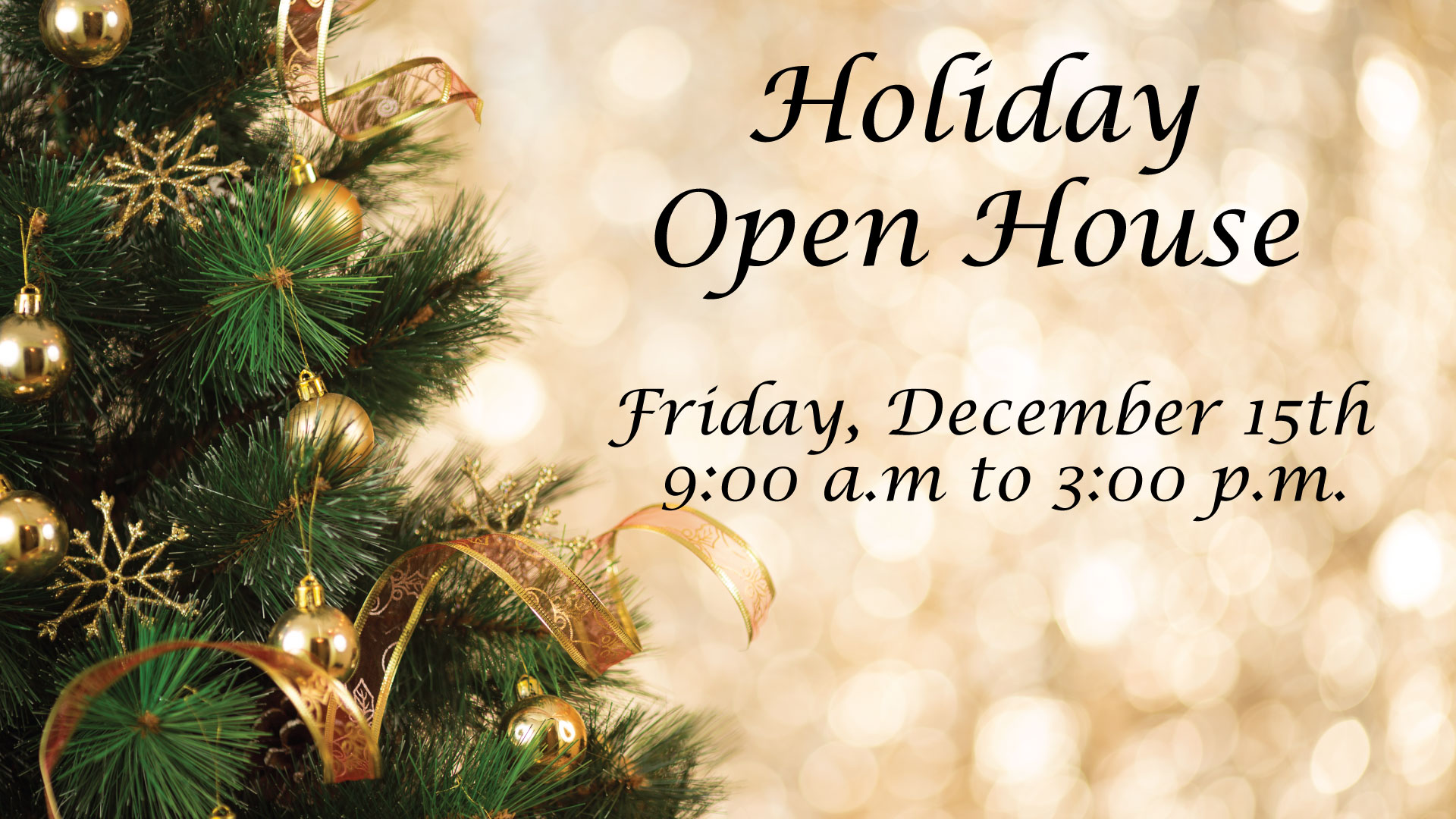 Holiday Open House