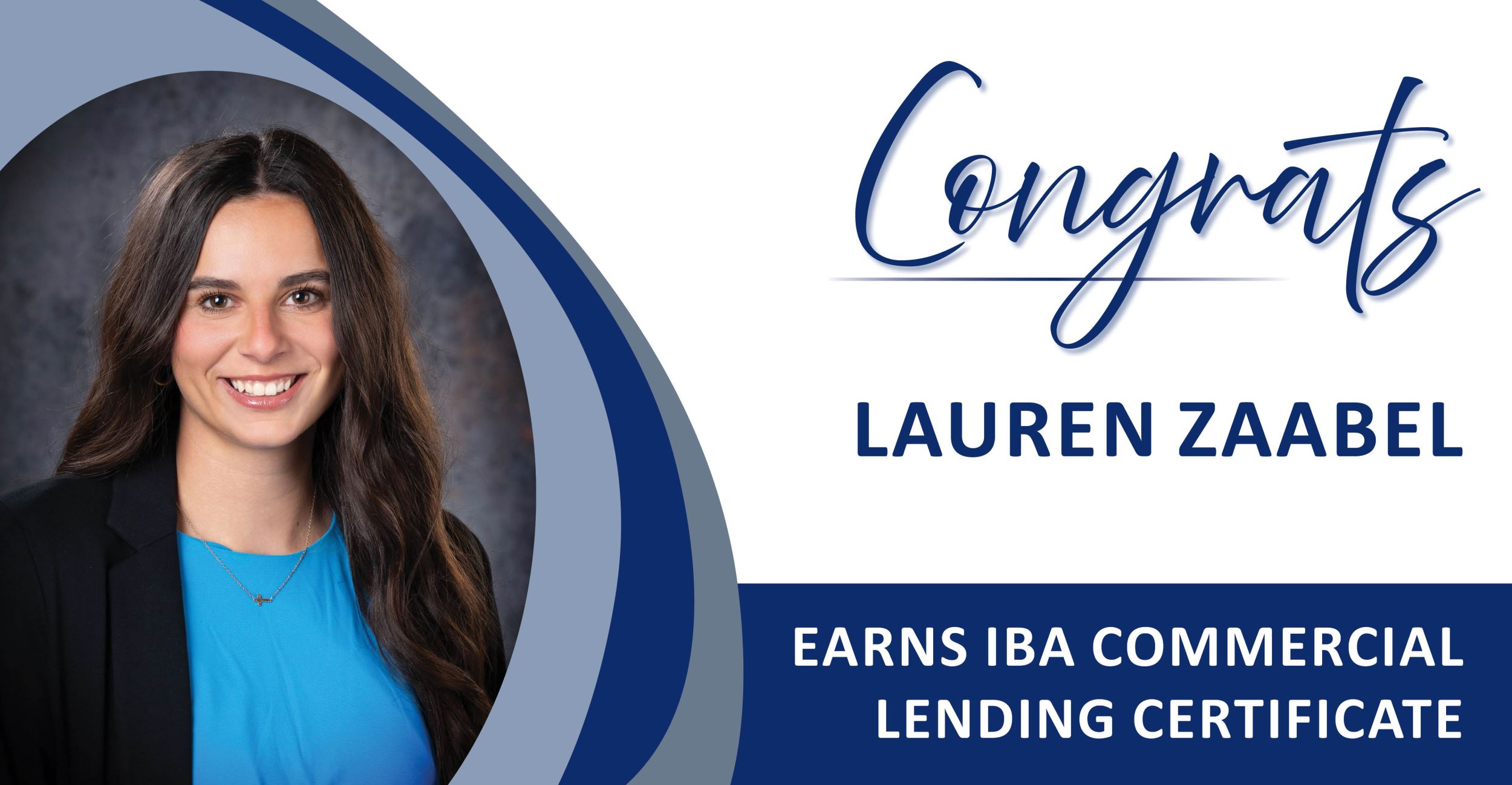 Zaabel Earns Certificate