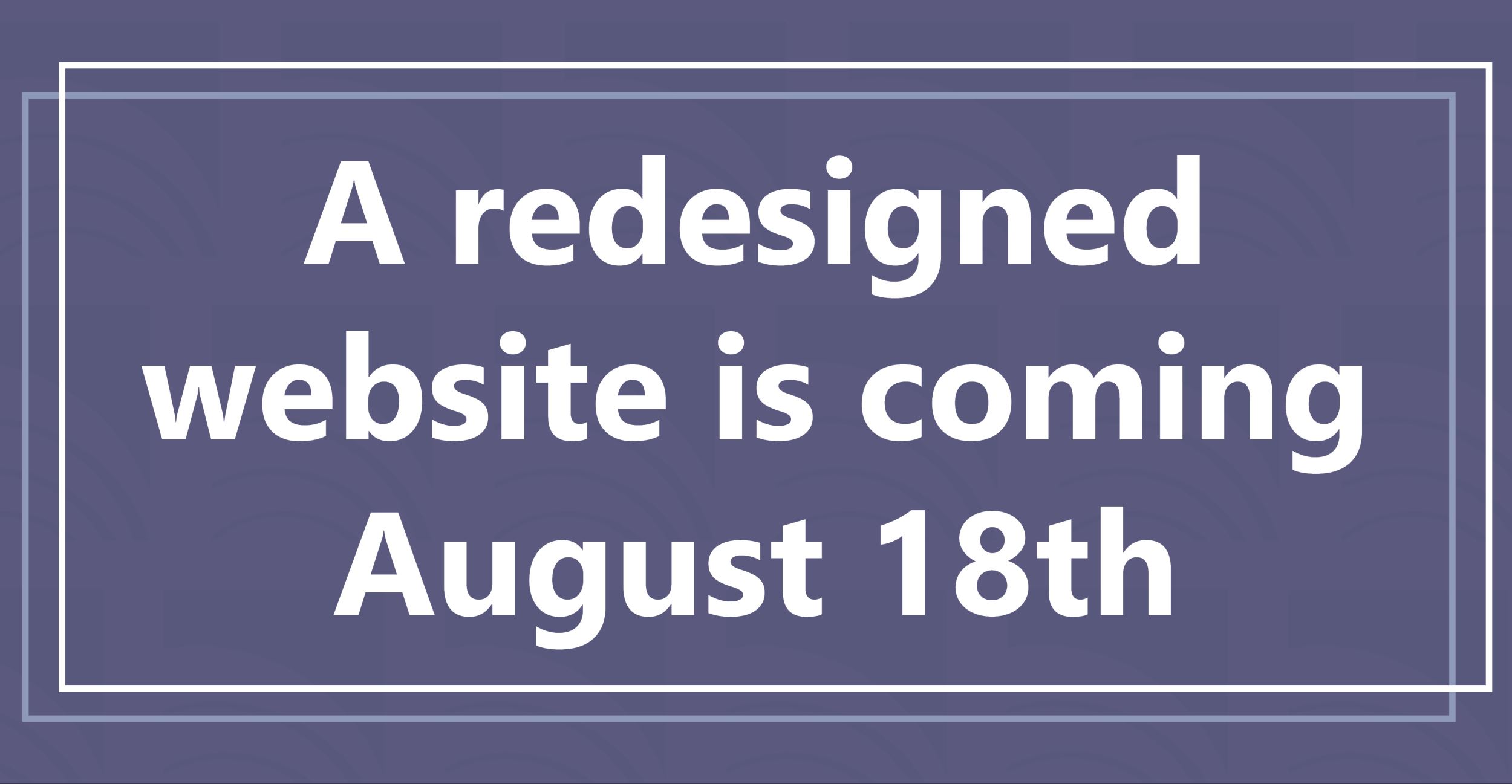 New Website