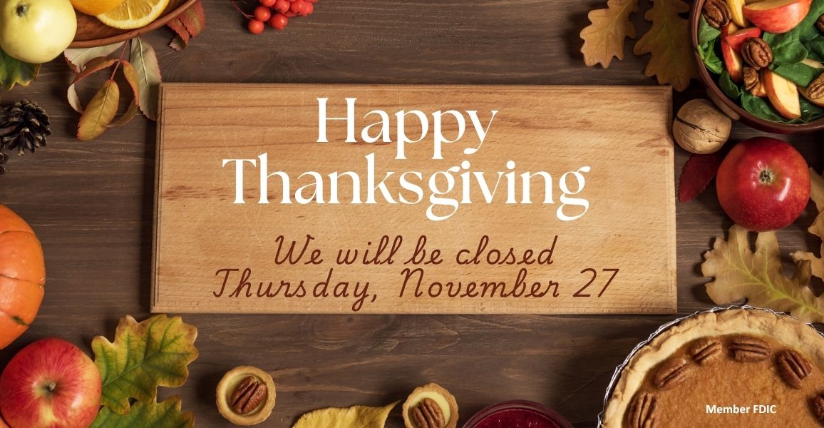 Closed for Thanksgiving